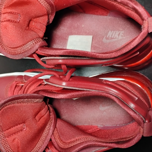 Nike Air Force 270 Youth Size 7 Red Croc Sneakers - Picture 13 of 13